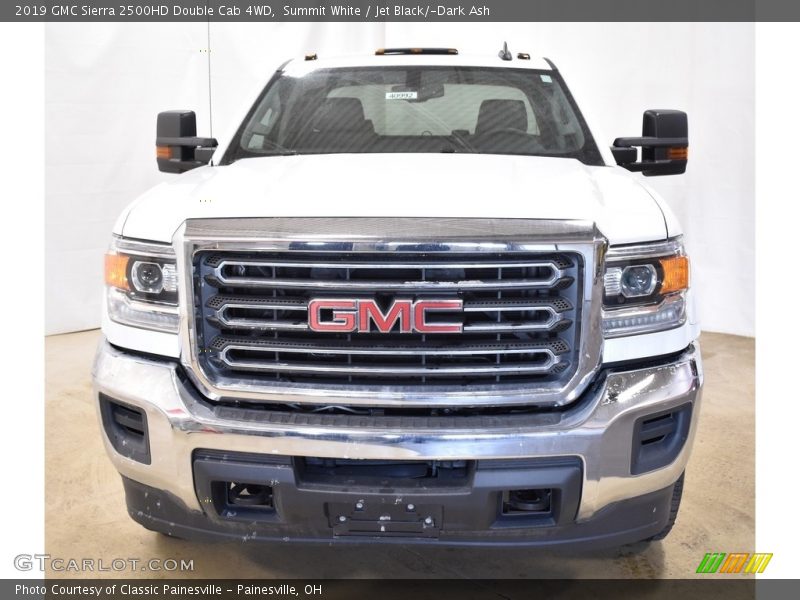 Summit White / Jet Black/­Dark Ash 2019 GMC Sierra 2500HD Double Cab 4WD