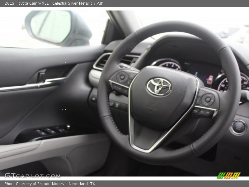 Celestial Silver Metallic / Ash 2019 Toyota Camry XLE