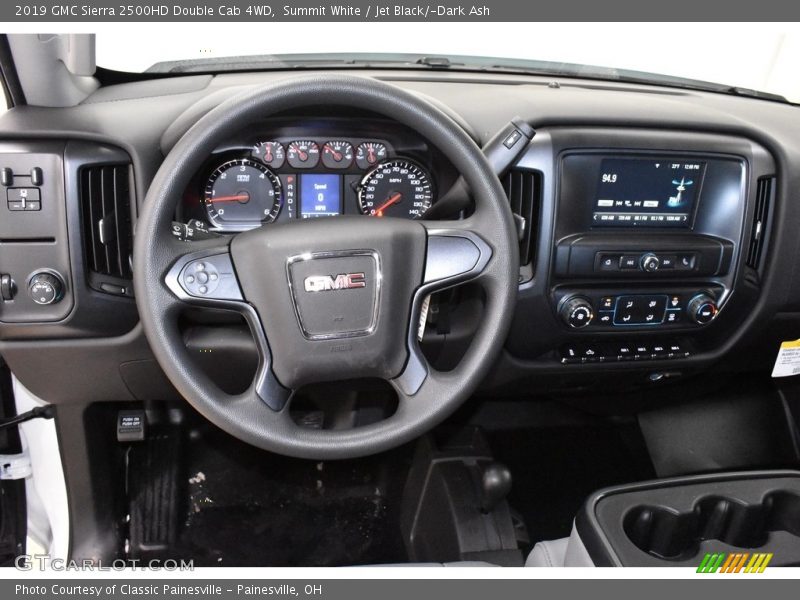 Summit White / Jet Black/­Dark Ash 2019 GMC Sierra 2500HD Double Cab 4WD