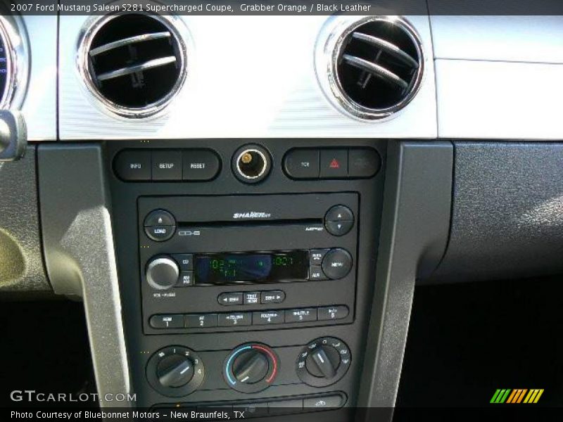 Grabber Orange / Black Leather 2007 Ford Mustang Saleen S281 Supercharged Coupe