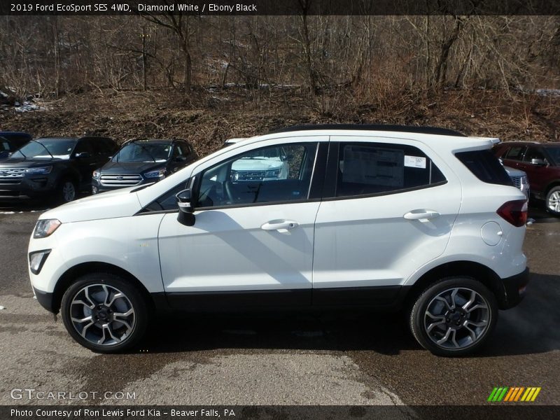  2019 EcoSport SES 4WD Diamond White