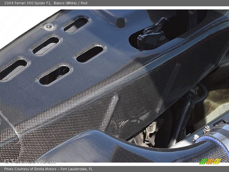 Bianco (White) / Red 2004 Ferrari 360 Spider F1