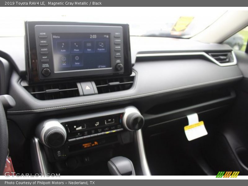 Magnetic Gray Metallic / Black 2019 Toyota RAV4 LE