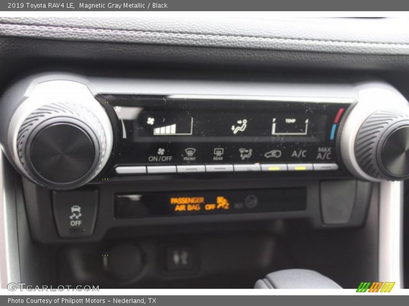 Magnetic Gray Metallic / Black 2019 Toyota RAV4 LE