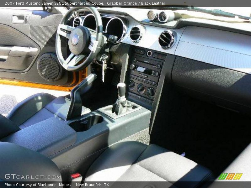 Grabber Orange / Black Leather 2007 Ford Mustang Saleen S281 Supercharged Coupe