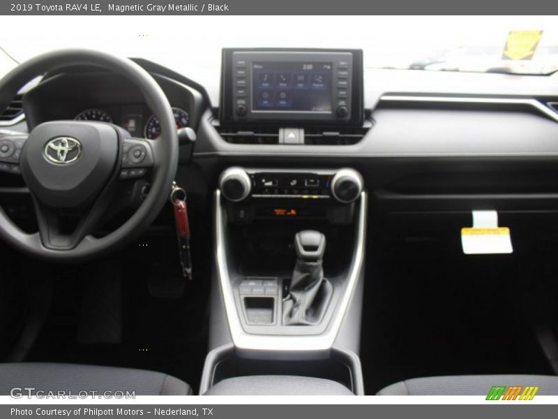 Magnetic Gray Metallic / Black 2019 Toyota RAV4 LE