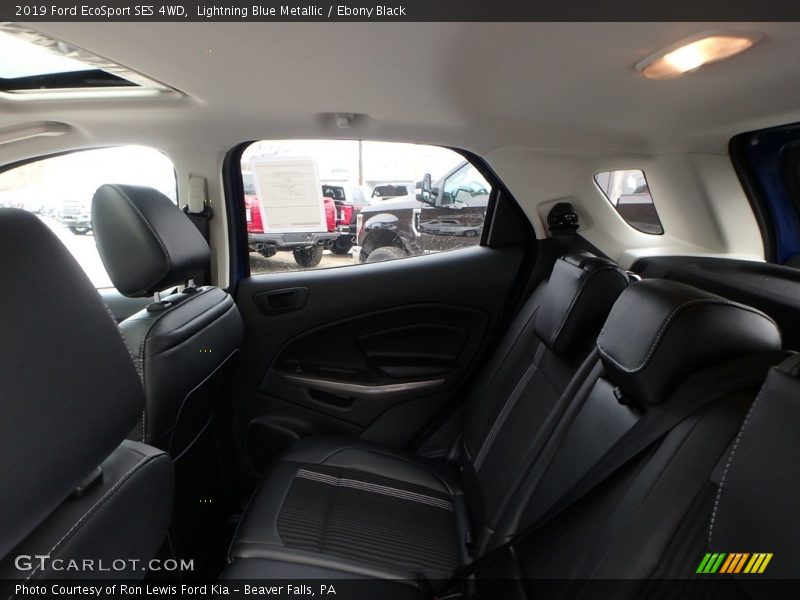 Lightning Blue Metallic / Ebony Black 2019 Ford EcoSport SES 4WD