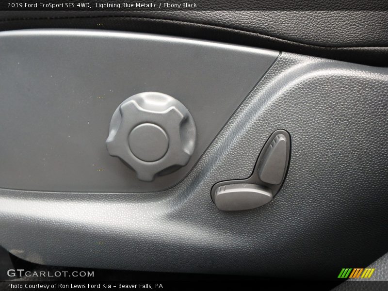Lightning Blue Metallic / Ebony Black 2019 Ford EcoSport SES 4WD
