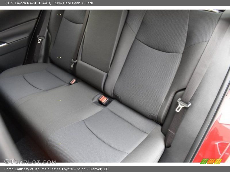 Ruby Flare Pearl / Black 2019 Toyota RAV4 LE AWD