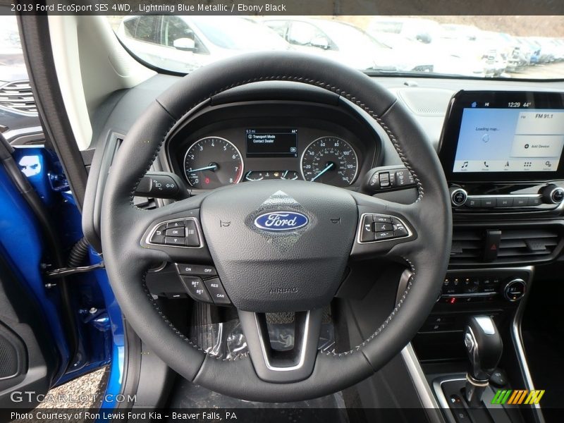  2019 EcoSport SES 4WD Steering Wheel