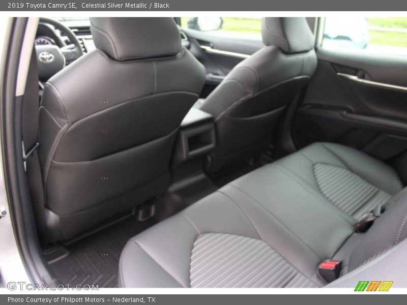 Celestial Silver Metallic / Black 2019 Toyota Camry SE