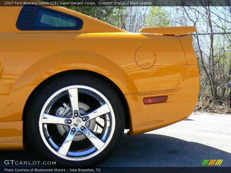 Grabber Orange / Black Leather 2007 Ford Mustang Saleen S281 Supercharged Coupe