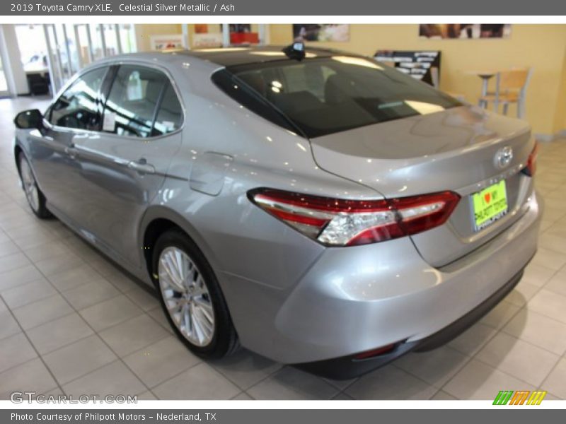 Celestial Silver Metallic / Ash 2019 Toyota Camry XLE