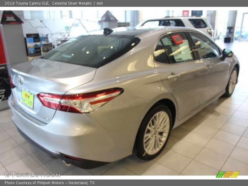 Celestial Silver Metallic / Ash 2019 Toyota Camry XLE