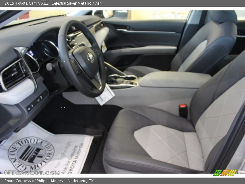 Celestial Silver Metallic / Ash 2019 Toyota Camry XLE