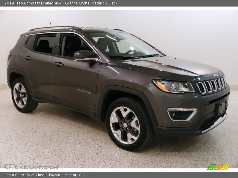 Granite Crystal Metallic / Black 2019 Jeep Compass Limited 4x4
