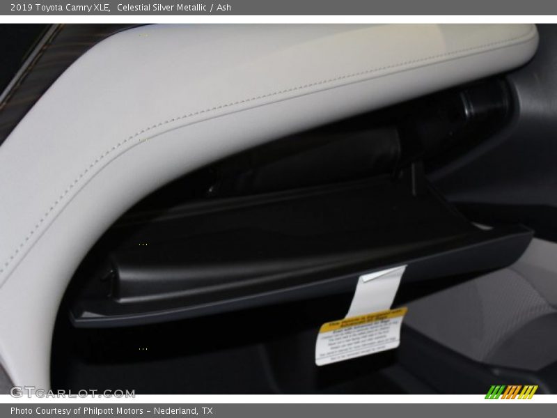 Celestial Silver Metallic / Ash 2019 Toyota Camry XLE