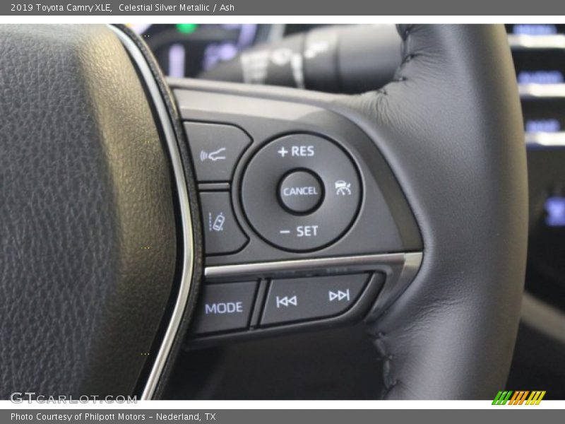 Celestial Silver Metallic / Ash 2019 Toyota Camry XLE