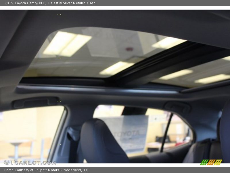 Celestial Silver Metallic / Ash 2019 Toyota Camry XLE