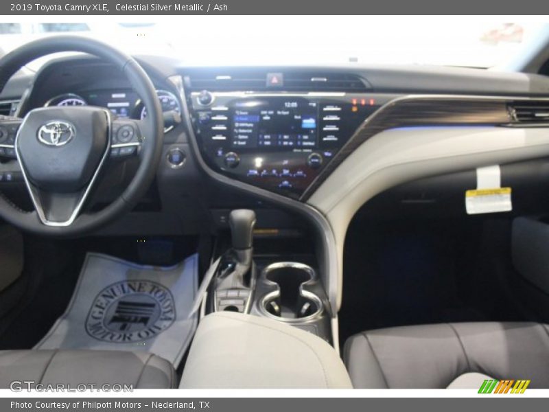 Celestial Silver Metallic / Ash 2019 Toyota Camry XLE
