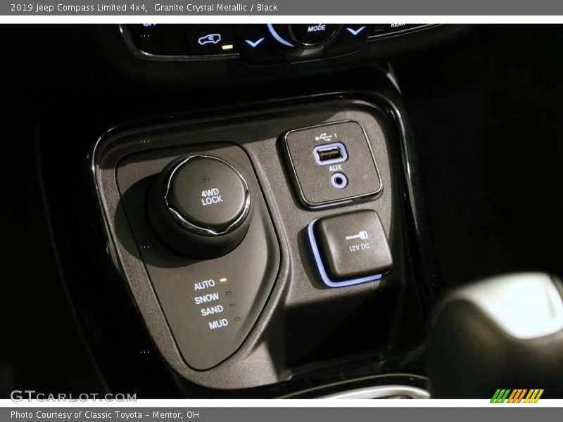 Granite Crystal Metallic / Black 2019 Jeep Compass Limited 4x4