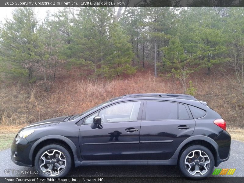 Crystal Black Silica / Ivory 2015 Subaru XV Crosstrek 2.0i Premium