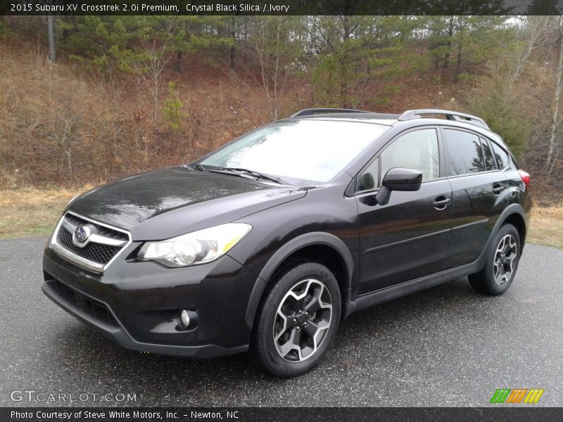 Crystal Black Silica / Ivory 2015 Subaru XV Crosstrek 2.0i Premium