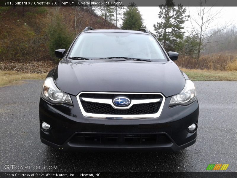 Crystal Black Silica / Ivory 2015 Subaru XV Crosstrek 2.0i Premium