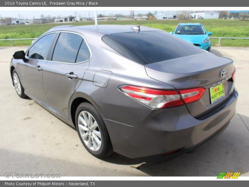 Predawn Gray Mica / Black 2019 Toyota Camry LE