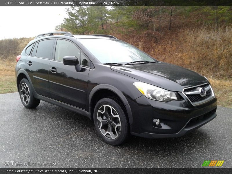 Crystal Black Silica / Ivory 2015 Subaru XV Crosstrek 2.0i Premium