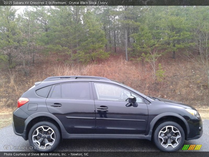 Crystal Black Silica / Ivory 2015 Subaru XV Crosstrek 2.0i Premium
