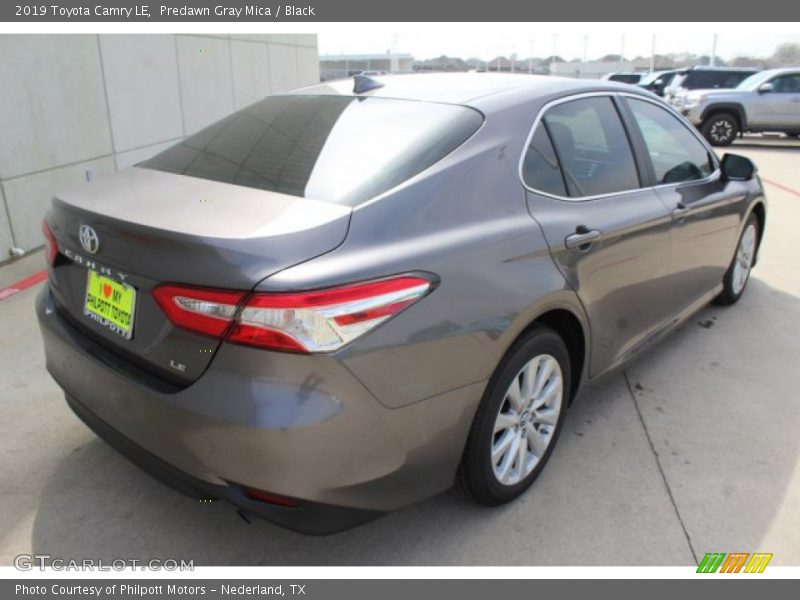 Predawn Gray Mica / Black 2019 Toyota Camry LE