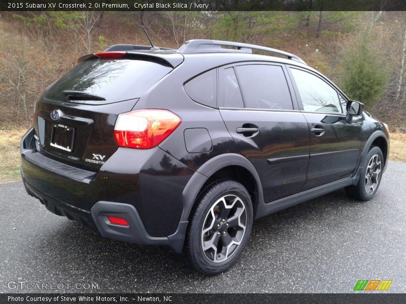 Crystal Black Silica / Ivory 2015 Subaru XV Crosstrek 2.0i Premium