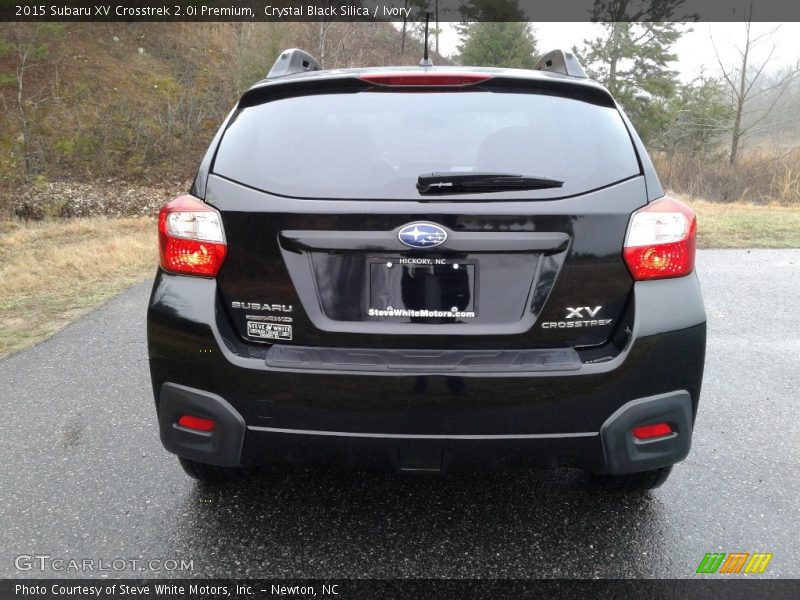 Crystal Black Silica / Ivory 2015 Subaru XV Crosstrek 2.0i Premium