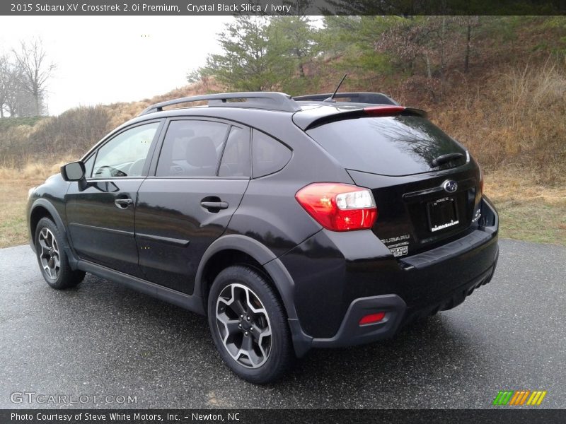 Crystal Black Silica / Ivory 2015 Subaru XV Crosstrek 2.0i Premium