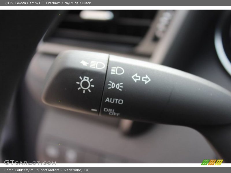 Predawn Gray Mica / Black 2019 Toyota Camry LE