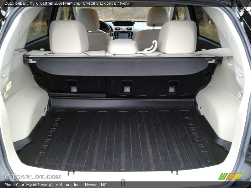 Crystal Black Silica / Ivory 2015 Subaru XV Crosstrek 2.0i Premium