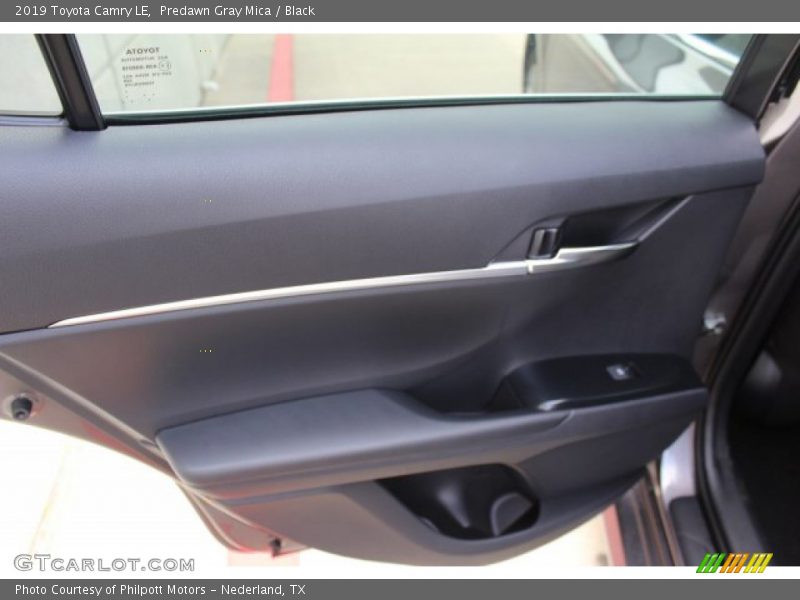 Predawn Gray Mica / Black 2019 Toyota Camry LE