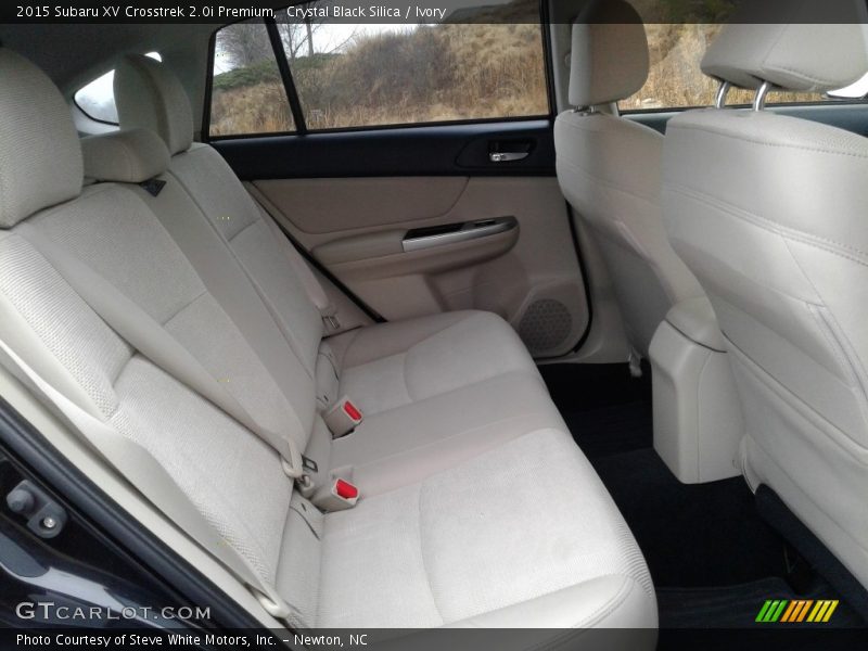Crystal Black Silica / Ivory 2015 Subaru XV Crosstrek 2.0i Premium