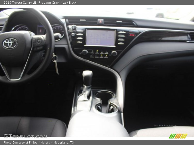 Predawn Gray Mica / Black 2019 Toyota Camry LE
