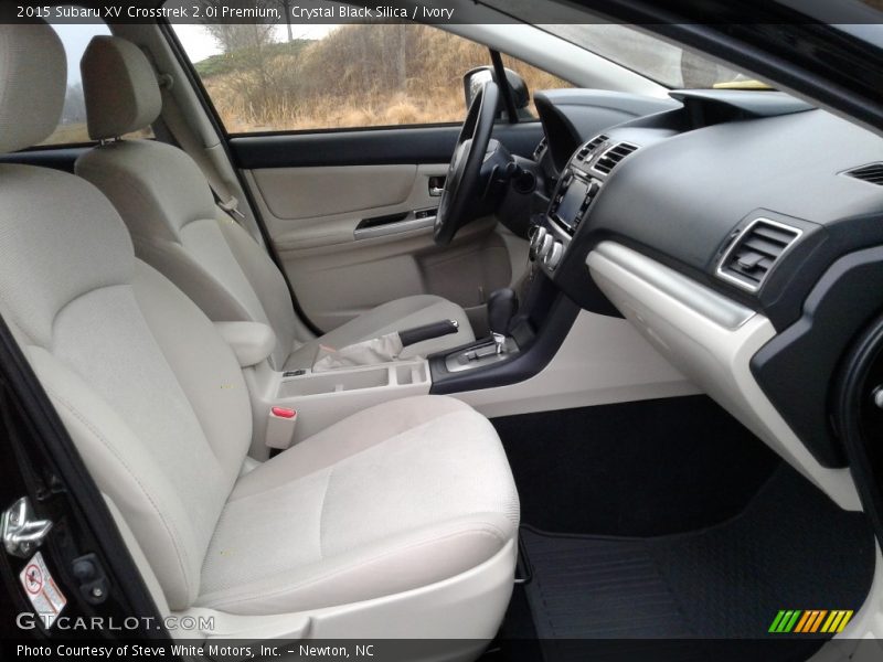 Crystal Black Silica / Ivory 2015 Subaru XV Crosstrek 2.0i Premium