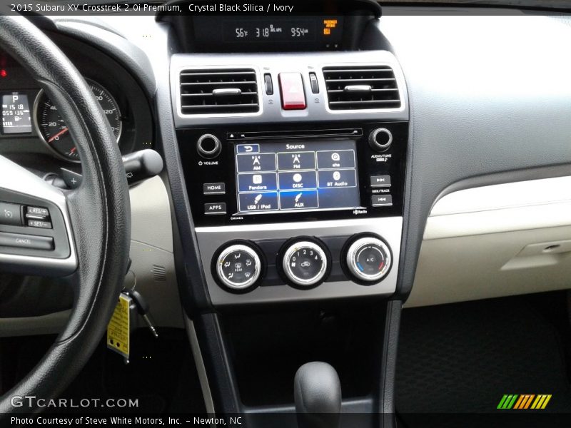 Crystal Black Silica / Ivory 2015 Subaru XV Crosstrek 2.0i Premium