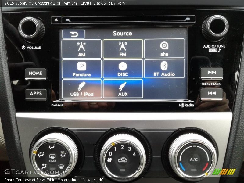 Crystal Black Silica / Ivory 2015 Subaru XV Crosstrek 2.0i Premium