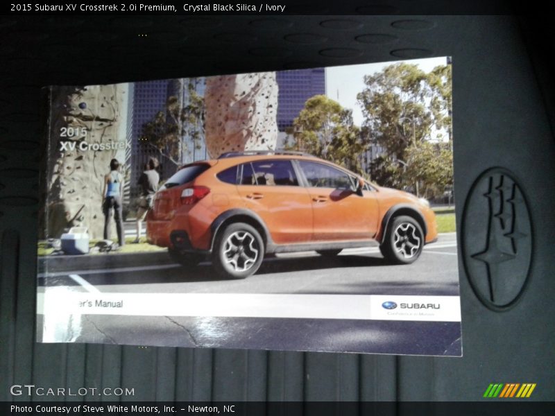Crystal Black Silica / Ivory 2015 Subaru XV Crosstrek 2.0i Premium