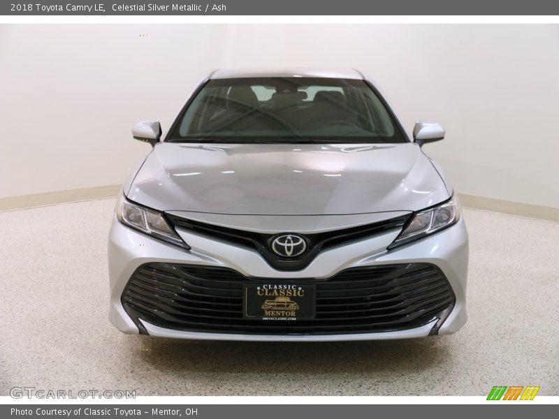 Celestial Silver Metallic / Ash 2018 Toyota Camry LE