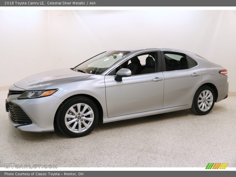 Celestial Silver Metallic / Ash 2018 Toyota Camry LE