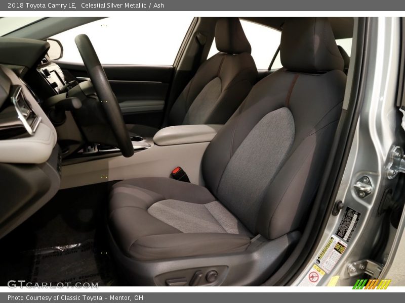 Celestial Silver Metallic / Ash 2018 Toyota Camry LE