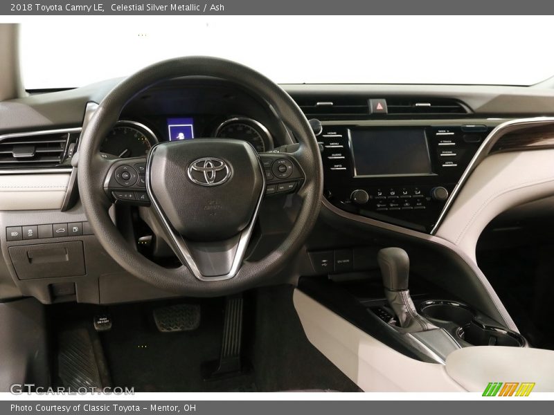 Celestial Silver Metallic / Ash 2018 Toyota Camry LE
