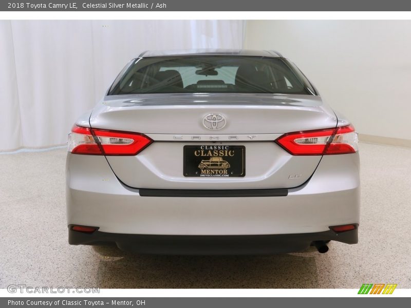 Celestial Silver Metallic / Ash 2018 Toyota Camry LE