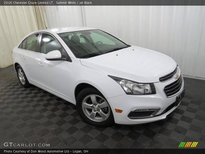 Summit White / Jet Black 2016 Chevrolet Cruze Limited LT